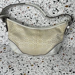 Vintage Coach Mini Signature Hobo bag